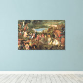 Crucifixatie Canvas Afdruk (Insitu (Houten vloer))