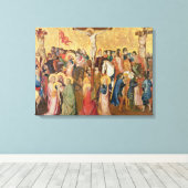 Crucifixatie Canvas Afdruk (Insitu (Houten vloer))