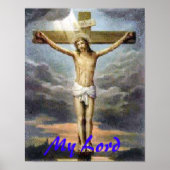 Crucifixatie Jesus Religious Print (Voorkant)