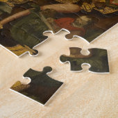 Crucifixatie Jezus religieuze  middeleeuwse kunst Legpuzzel (Zijkant)