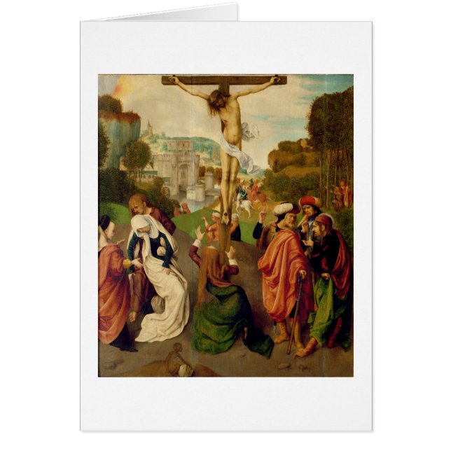 Crucifixatie (olie op het paneel) (Voorkant)