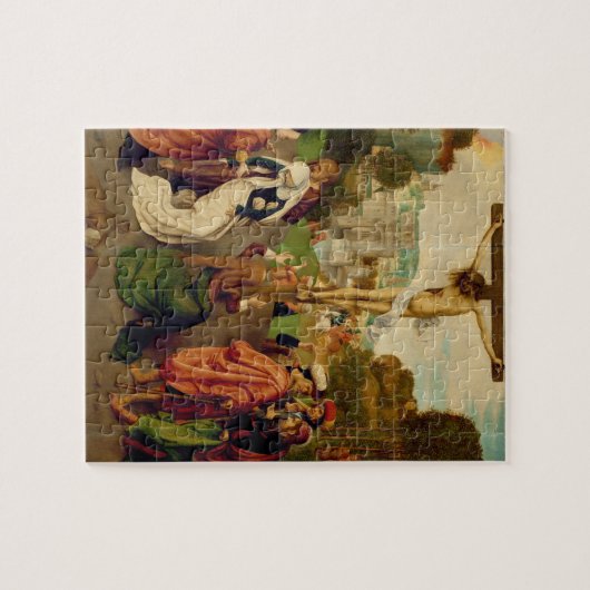 Crucifixatie (olie op het paneel) legpuzzel (Horizontaal)