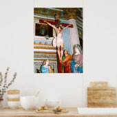 Crucifixatie op Malta Poster (Keuken)
