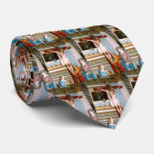 Crucifixatie op Malta Stropdas (Opgerold)