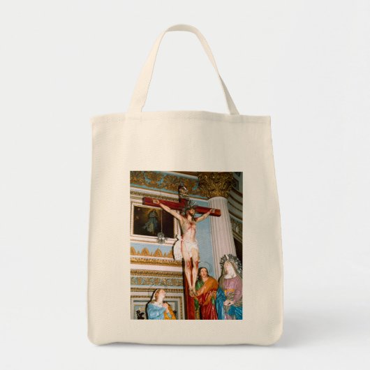 Crucifixatie op Malta Tote Bag (Voorkant)