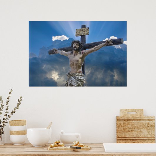 Crucifixatie Poster (Keuken)