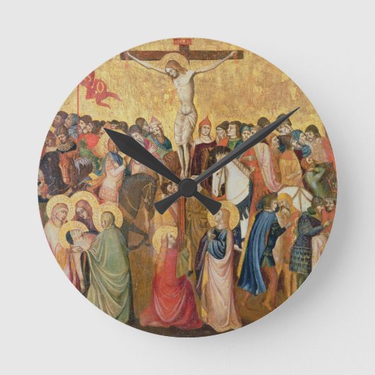 Crucifixatie Ronde Klok (Voorkant)