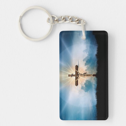 Crucifixatie Sleutelhanger (Voorkant)