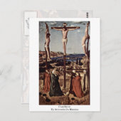 Crucifixatie van Antonello da Messina Briefkaart (Voorkant / Achterkant)