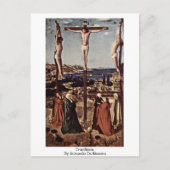 Crucifixatie van Antonello da Messina Briefkaart (Voorkant)