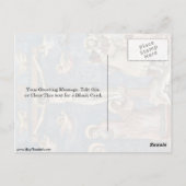 Crucifixatie van Giotto di Bondone Briefkaart (Achterkant)