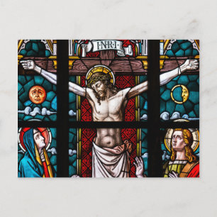 Crucifixatie van Jezus Briefkaart