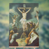 Crucifixatie van Jezus Christus Acryl Bord (Neutraal)