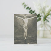 Crucifixatie van Jezus Christus Briefkaart (Staand voorkant)