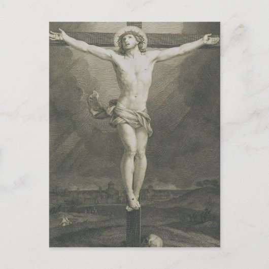 Crucifixatie van Jezus Christus Briefkaart (Voorkant)