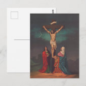 Crucifixatie van Jezus Christus Briefkaart (Voorkant / Achterkant)