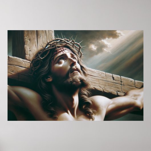 Crucifixatie van Jezus Poster (Voorkant)