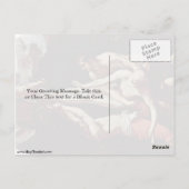 Crucifixatie van St. Peter door Guido Reni Briefkaart (Achterkant)