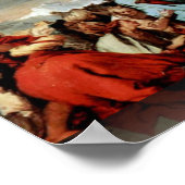 Crucifixatie van Tiepolo Giovanni Battista Poster (Hoek)