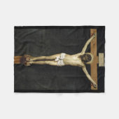 Crucifixatie van Valezquez Fleece Deken (Voorkant (Horizontaal))