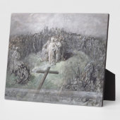 Crucifixatie (w/c en gouache op papier) fotoplaat (Zijkant)