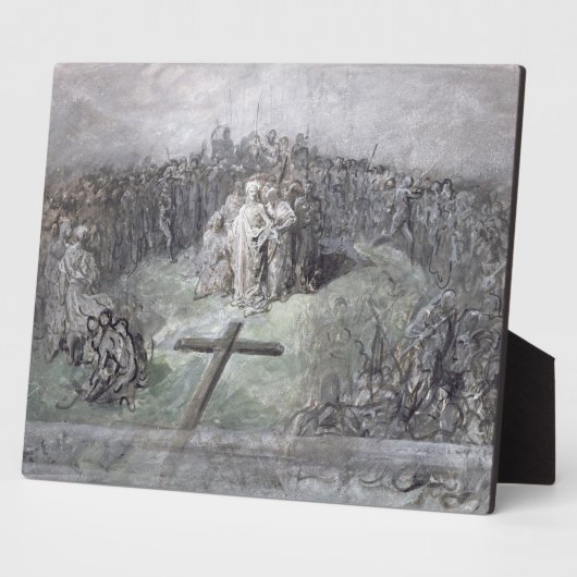 Crucifixatie (w/c en gouache op papier) fotoplaat (Zijkant)