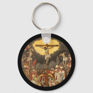 Crucifixationscène 1711 sleutelhanger