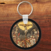Crucifixationscène 1711 sleutelhanger (Voorkant)