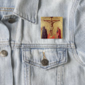 Crucifixion, 1426 vierkante button 5,1 cm (In situ)