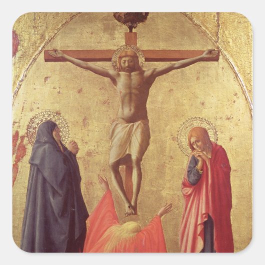 Crucifixion, 1426 vierkante sticker (Voorkant)