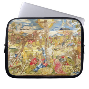 Crucifixion, 1609 (borduurwerk) laptop sleeve