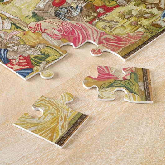 Crucifixion, 1609 (borduurwerk) legpuzzel (Zijkant)