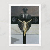 Crucifixion, 17e eeuw (ivoor) briefkaart (Voorkant)