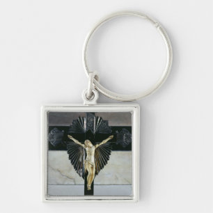 Crucifixion, 17e eeuw (ivoor) sleutelhanger