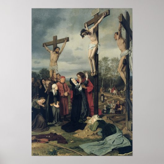 Crucifixion, 1873 poster (Voorkant)
