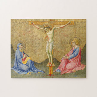Crucifixion c. 1445/1450, ingediend door Sano di P Legpuzzel
