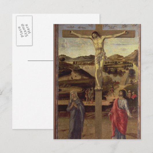 Crucifixion, c.1455 briefkaart (Voorkant / Achterkant)
