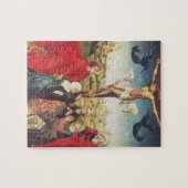 Crucifixion, c.1510 (olie op het paneel) legpuzzel (Horizontaal)