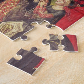 Crucifixion, c.1510 (olie op het paneel) legpuzzel (Zijkant)