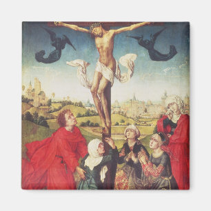 Crucifixion, c.1510 (olie op het paneel) magneet