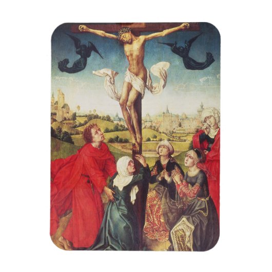 Crucifixion, c.1510 (olie op het paneel) magneet (Verticaal)