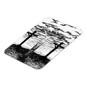 Crucifixion Illustratie door Amanda Diehl Magneet (Linkerzijde)