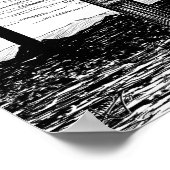 Crucifixion Illustratie door Amanda Diehl Poster (Hoek)