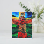 Crucifixion- it is gebeëindigd in 2009 briefkaart (Staand voorkant)