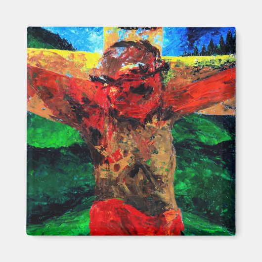Crucifixion- it is gebeëindigd in 2009 magneet (Voorkant)