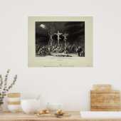 Crucifixion La Crucificazion La Crucifixio Poster (Keuken)