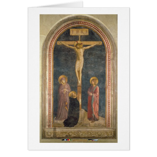Crucifixion met de Maagd, SS. John the Evangeli (Voorkant)