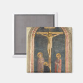 Crucifixion met de Maagd, SS. John the Evangeli Magneet (Voorkant / Achterkant)