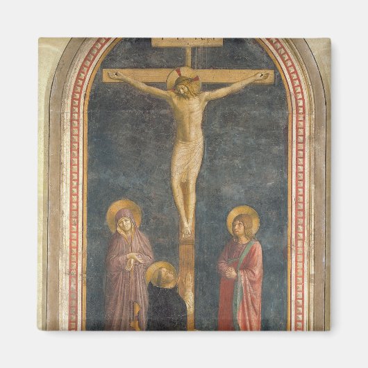 Crucifixion met de Maagd, SS. John the Evangeli Magneet (Voorkant)