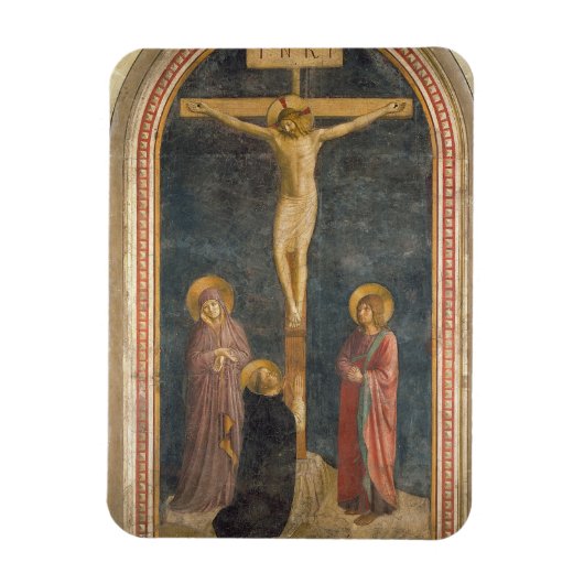 Crucifixion met de Maagd, SS. John the Evangeli Magneet (Verticaal)